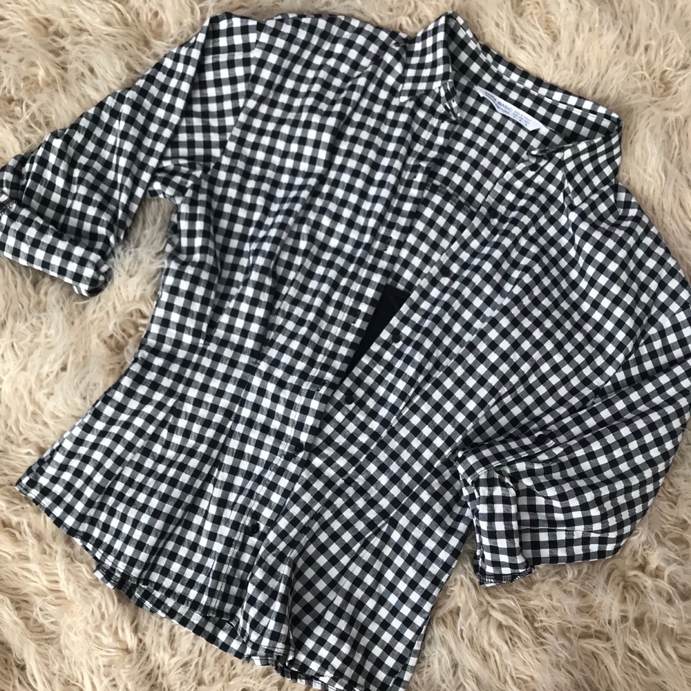 Plaid Zara shirt